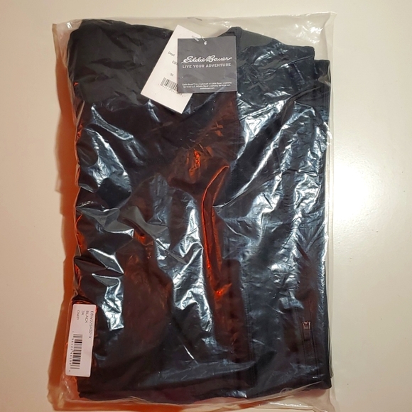 ❤NWT BLACK EDDIE BAUER SHORTS - SKYLINE TRAIL ACTIVE - ZIPPER POCKET - PLUS SIZE - Picture 6 of 9